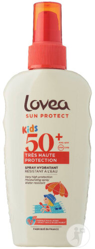 Lovea Spray Hydratant IP50+ Très Haute Protection Kids 150ml