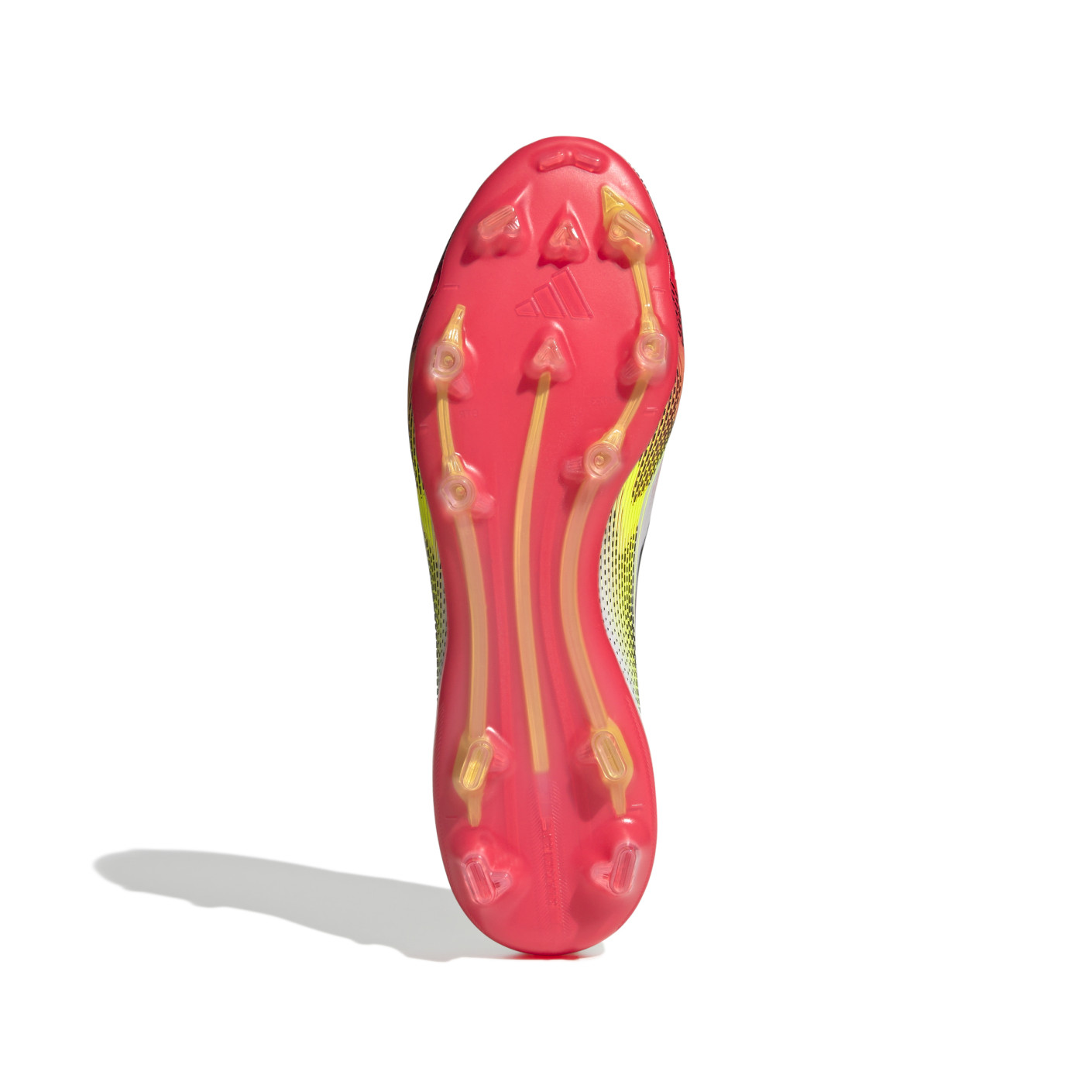 Adidas F50 Pro Gras Voetbalschoenen (FG) Wit Rood Zwart Geel