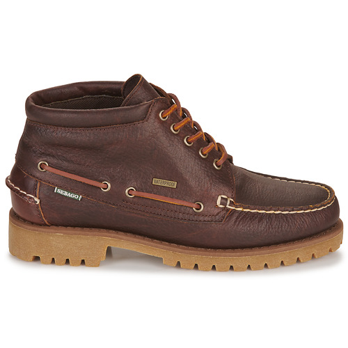 Sebago - RANGER MID TUMBLED WATERPROOF - Marron