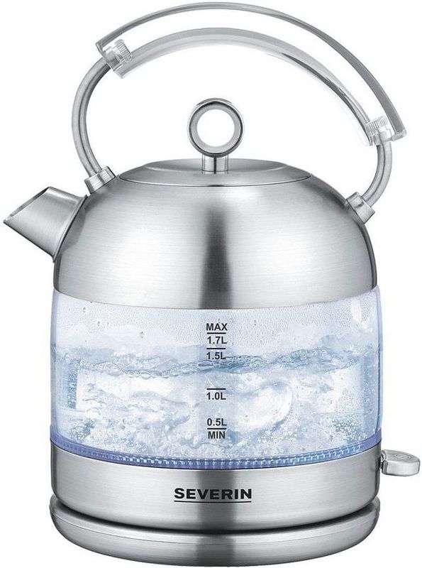 SEVERIN WK 3459 - Waterkoker - Glas/roestvrij staal - Inhoud 1,7 l