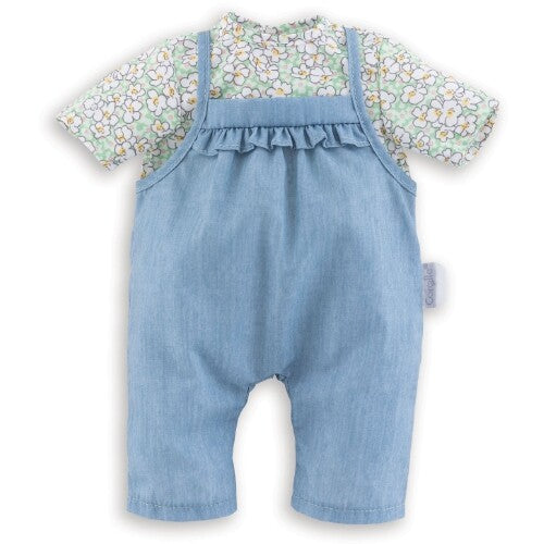 Corolle poppenoverall bloemen voor babypop - 36 cm