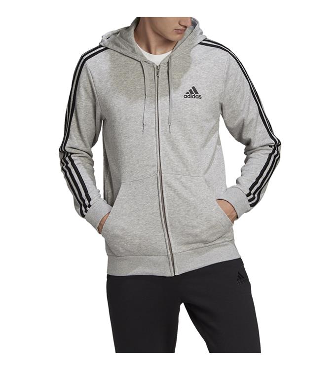 adidas Men 3S French Terry FZ Hoodie