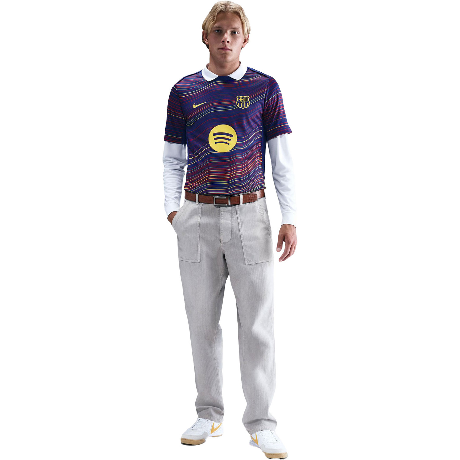 Nike FC Barcelona Pre-Match Top 2025/2026