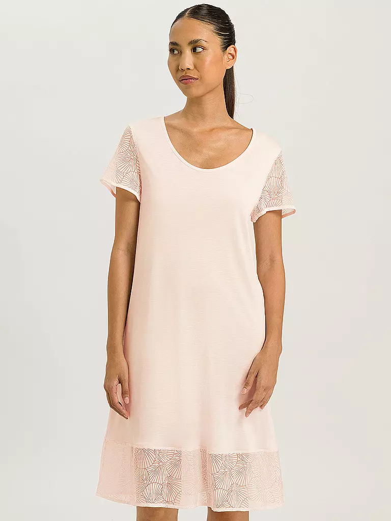 HANRO Nachthemd - Sleepshirt rosa