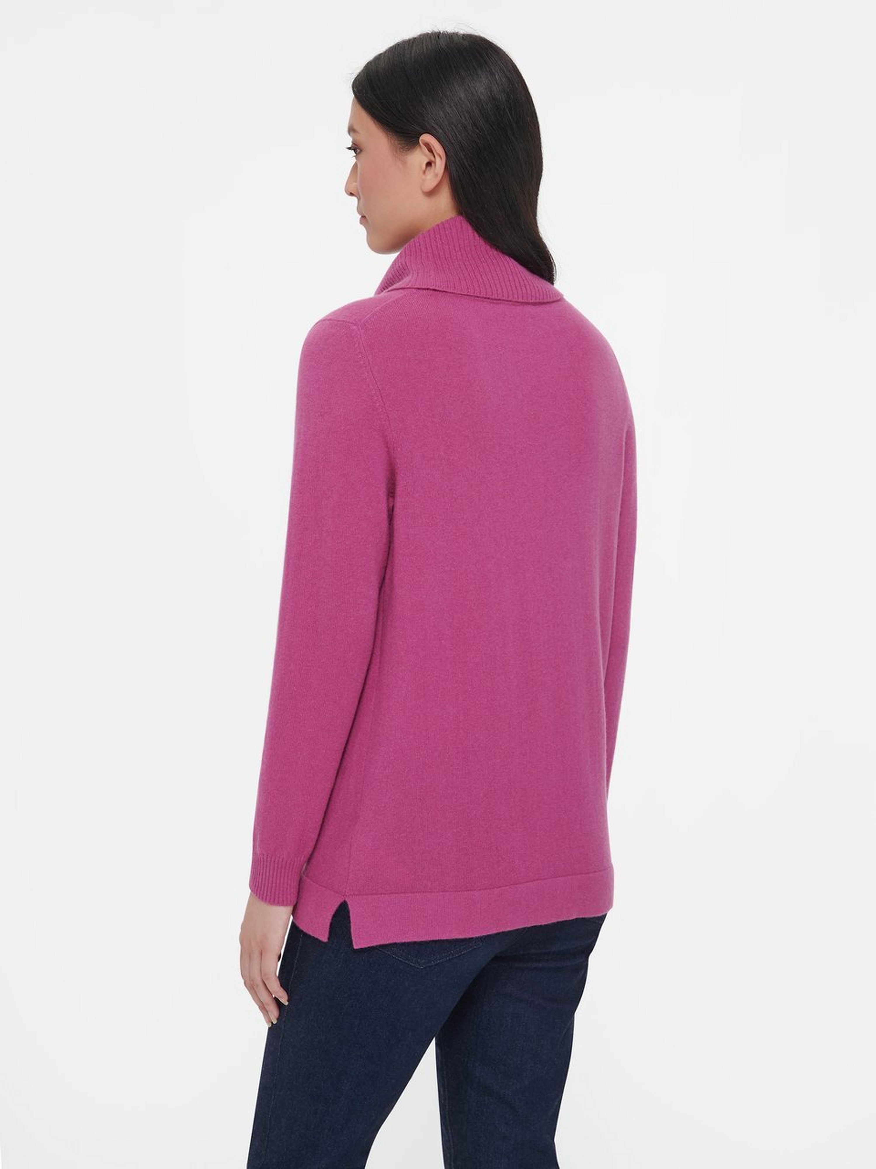 Rollkragen-Pullover aus 100% Premium-Kaschmir