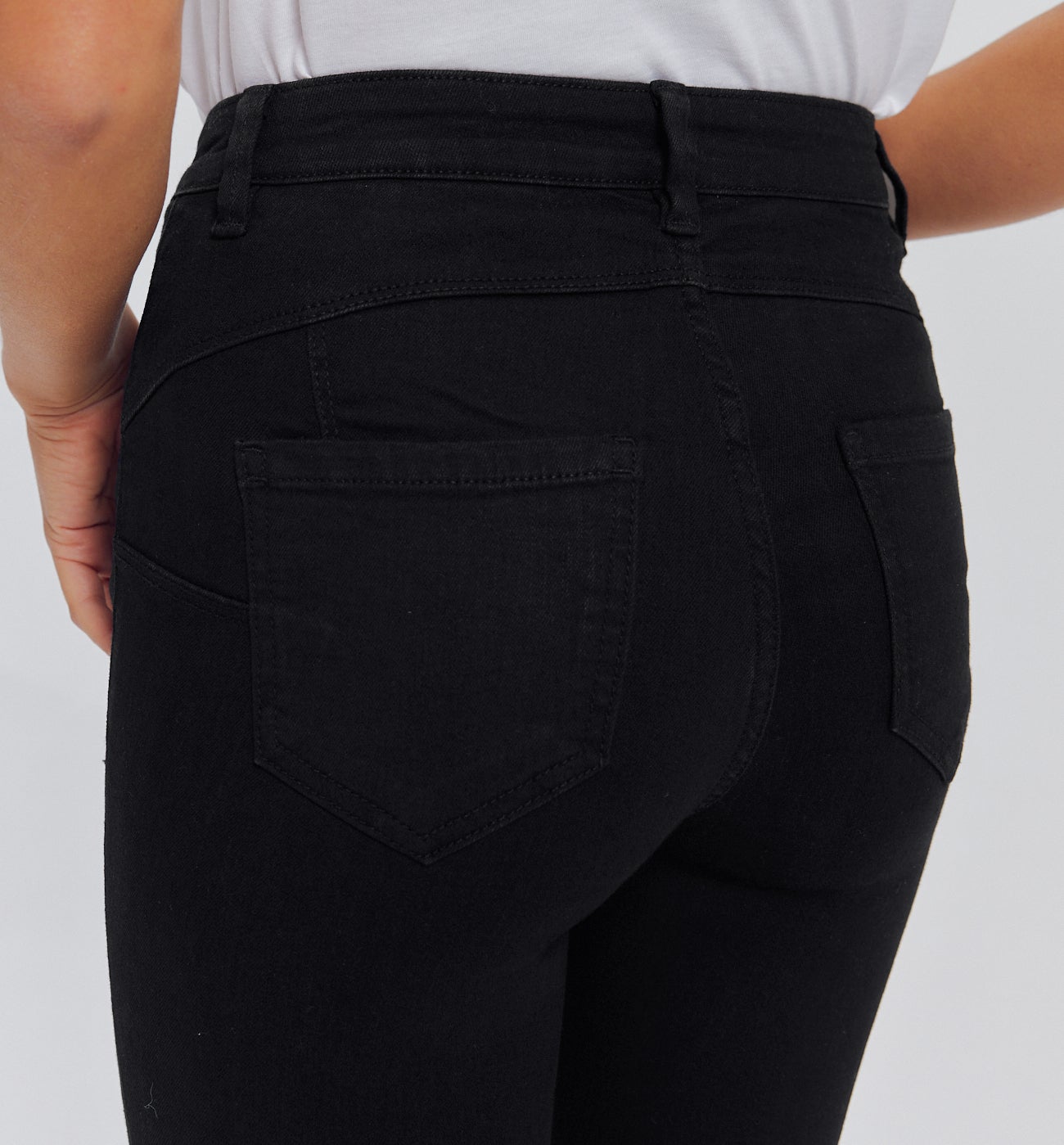 Jean skinny push up ERNEST - Noir
