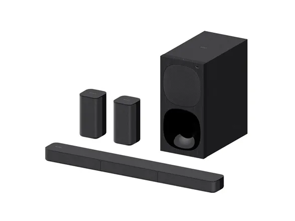 Sony HT-S20R - Lydbarsystem - til hjemmebiograf - 5.1-kanal - trådløs - Bluetooth - 400 Watt (Total)