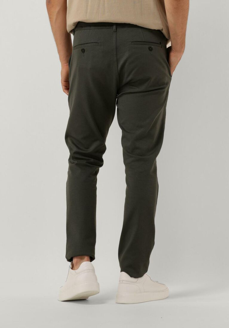 THE GOODPEOPLE donkergroene the goodpeople chino bruno