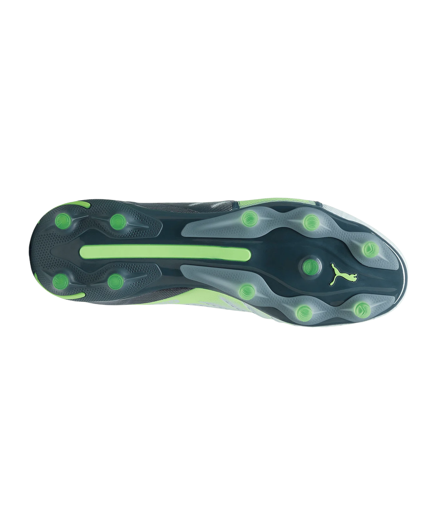 PUMA KING Ultimate FG/AG Lights Out Blau Grün F03