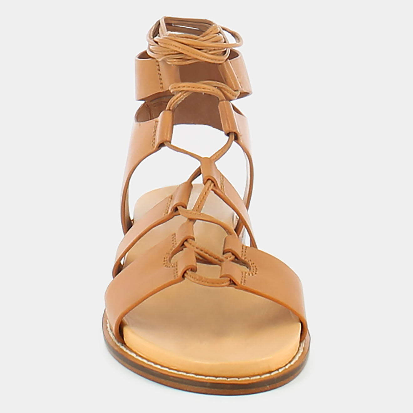 Jonak Sandales en Cuir Watts camel