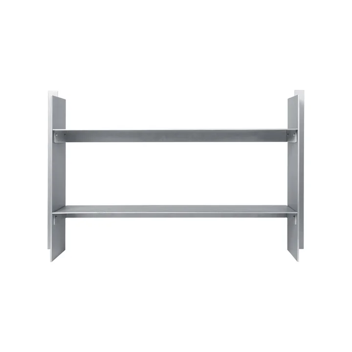 Ferm Living - Lager Standregal niedrig, schwarz