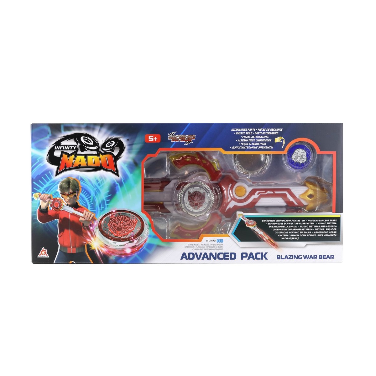 Pack lanceur sabre deluxe - Infinity Nado VI