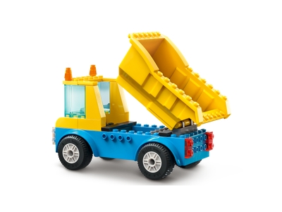 LEGO Kiepwagen, bouwtruck en sloopkraan (60391)