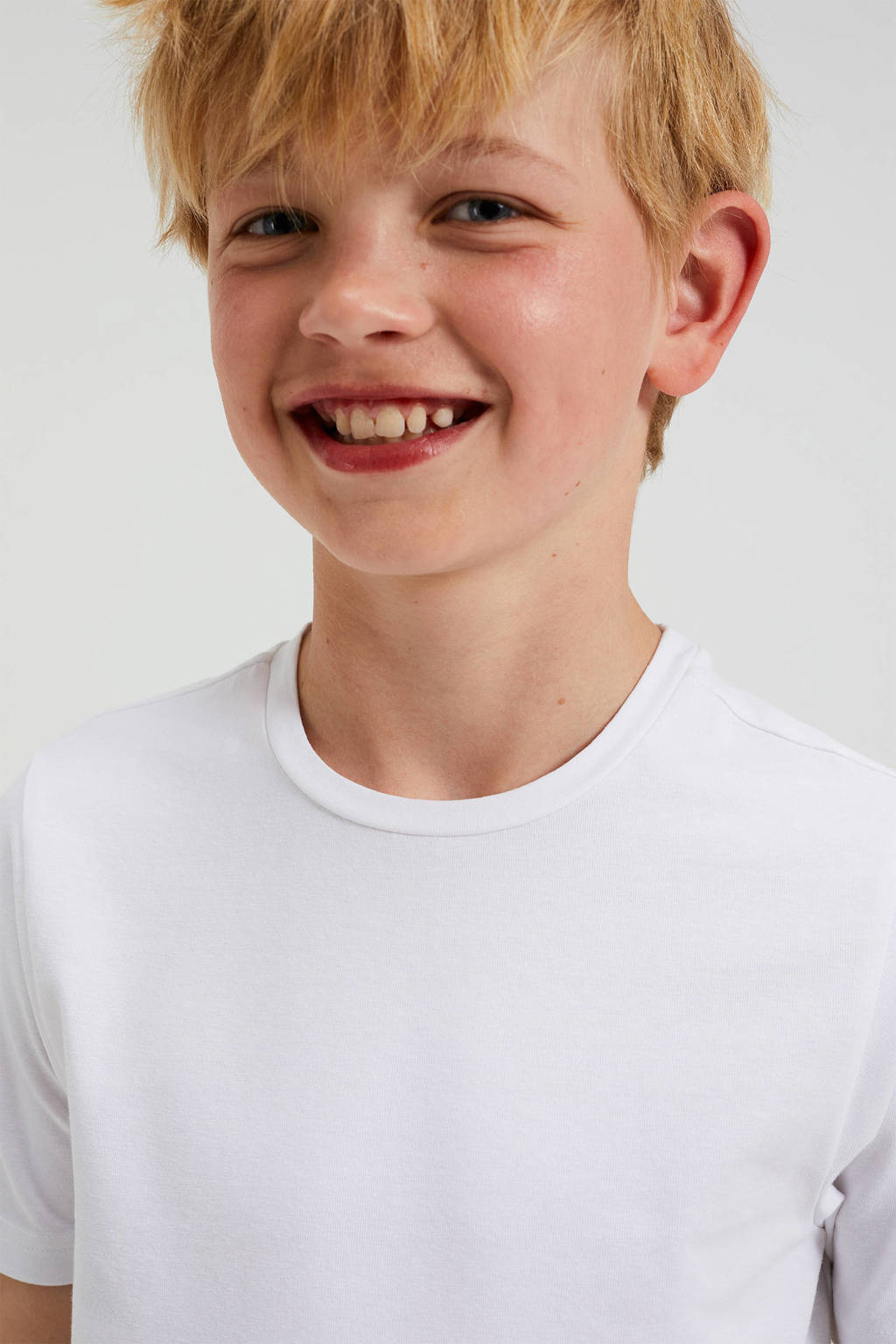 WE Fashion basic T-shirt wit
