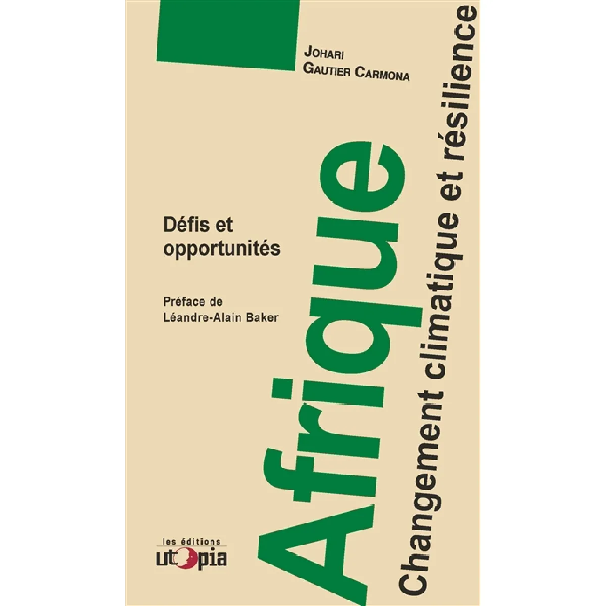 Afrique : changement climatique et résilience : défis et opportunités · Occasion