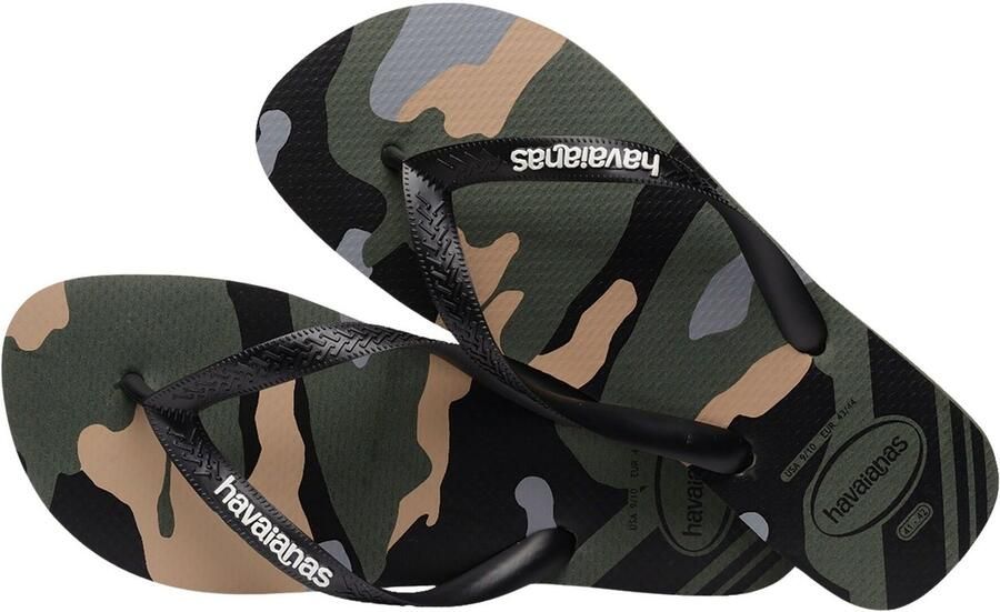 Havaianas Groene Camu Flip Flops Multicolor Heren