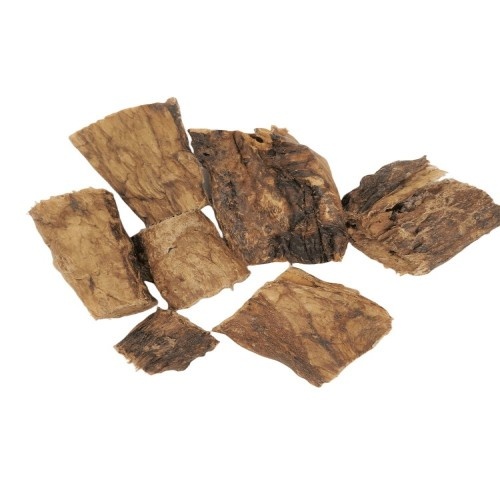 Pacote de petiscos para cães de pequeno porte.