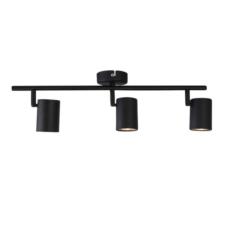 Smart spots zwart kantelbaar incl. WiFi GU10 - Jeana 3
