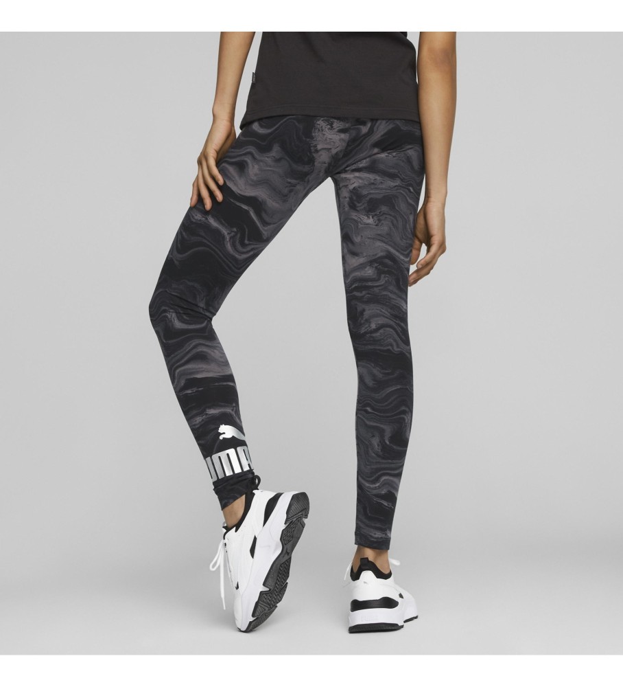 Leggings Puma ESS+ Marbleized pretas