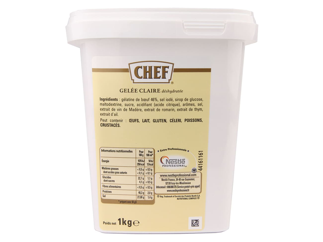 Gelée claire - 1 kg - Chef®