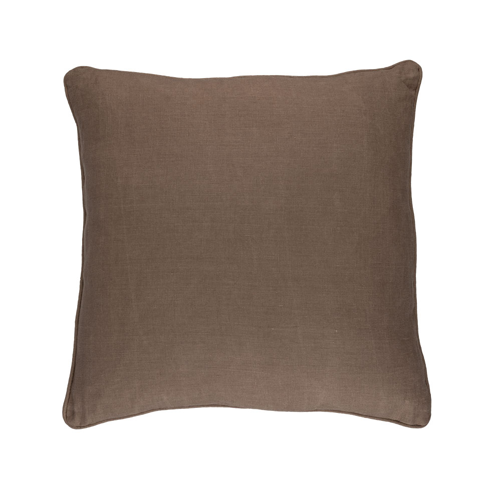 Kussen linnen Washed mocca