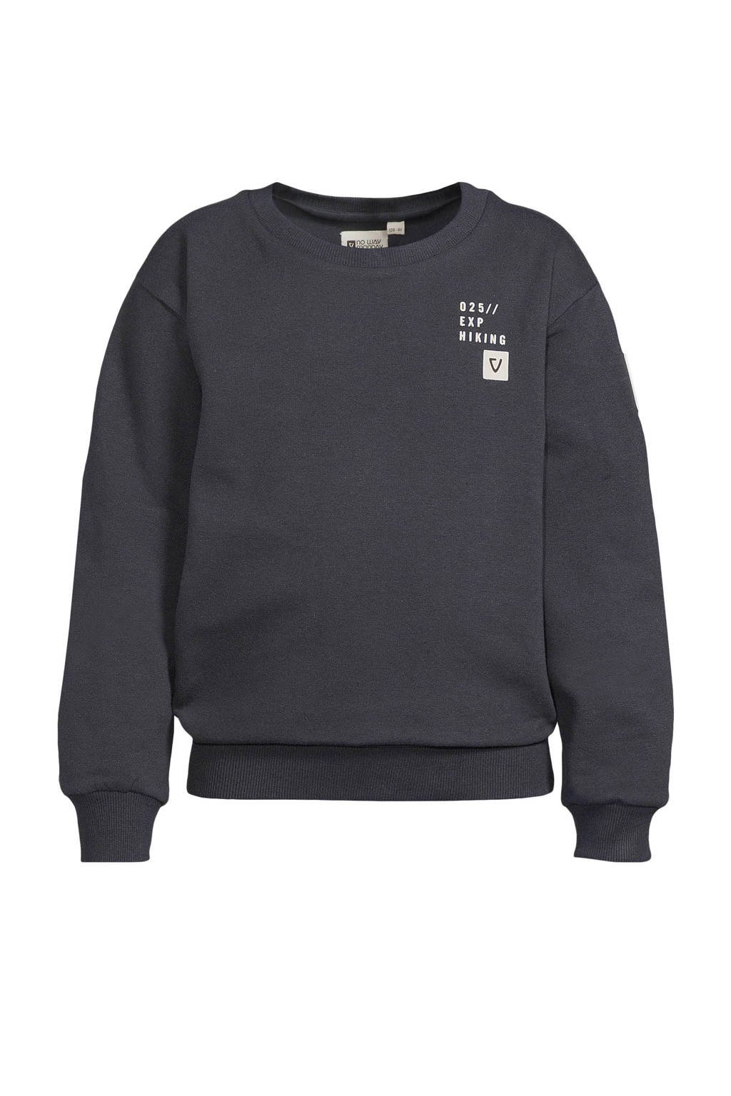No Way Monday sweater grijs