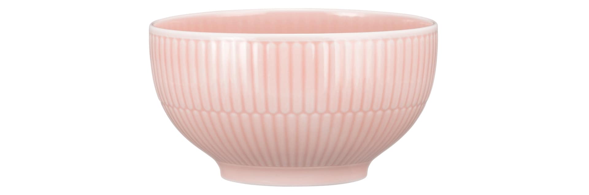 Seltmann Weiden Cafe au lait Schale AMINA 6er Set Porzellan rosé