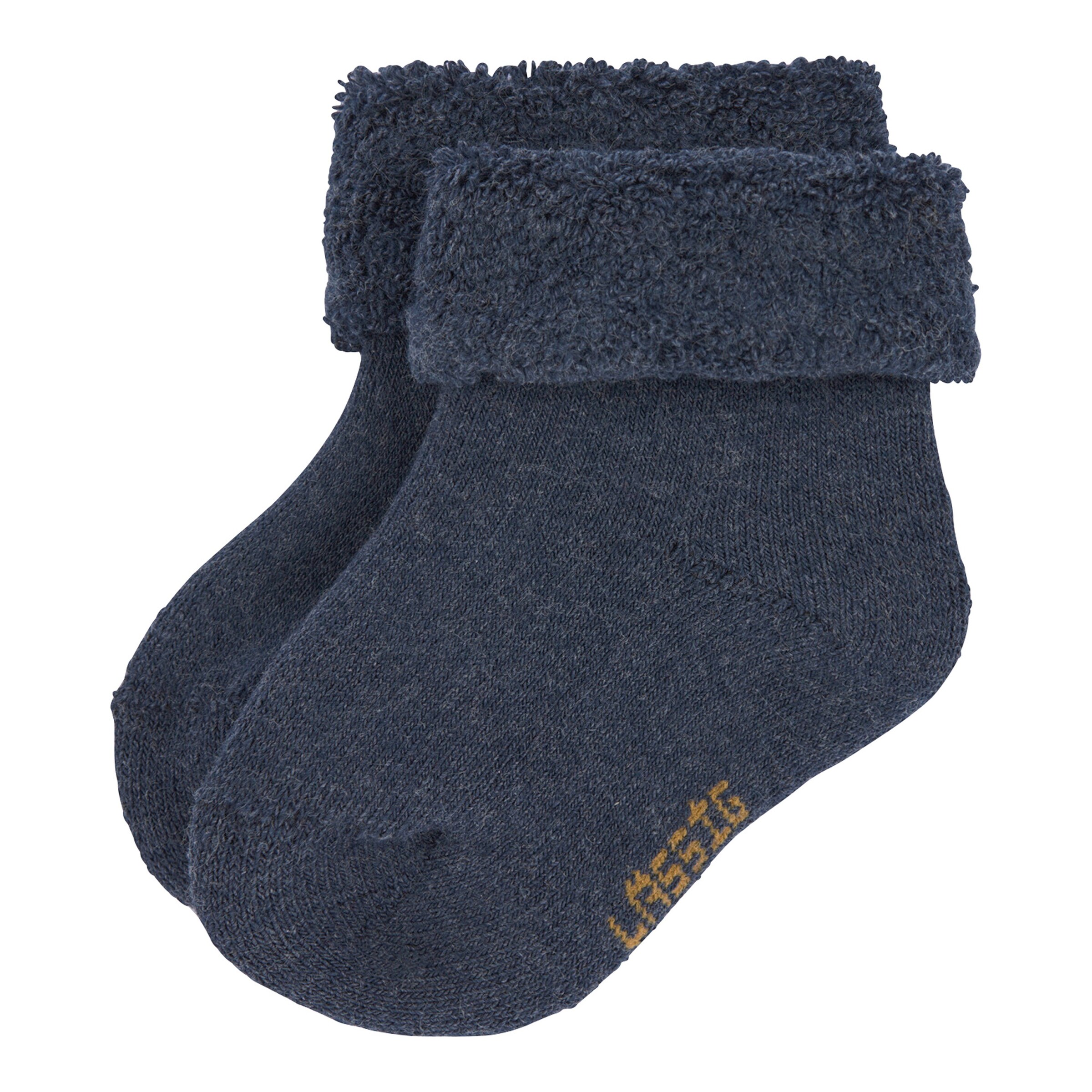 Lässig 3er-Pack Erstlingssocken gelb/blau/grau