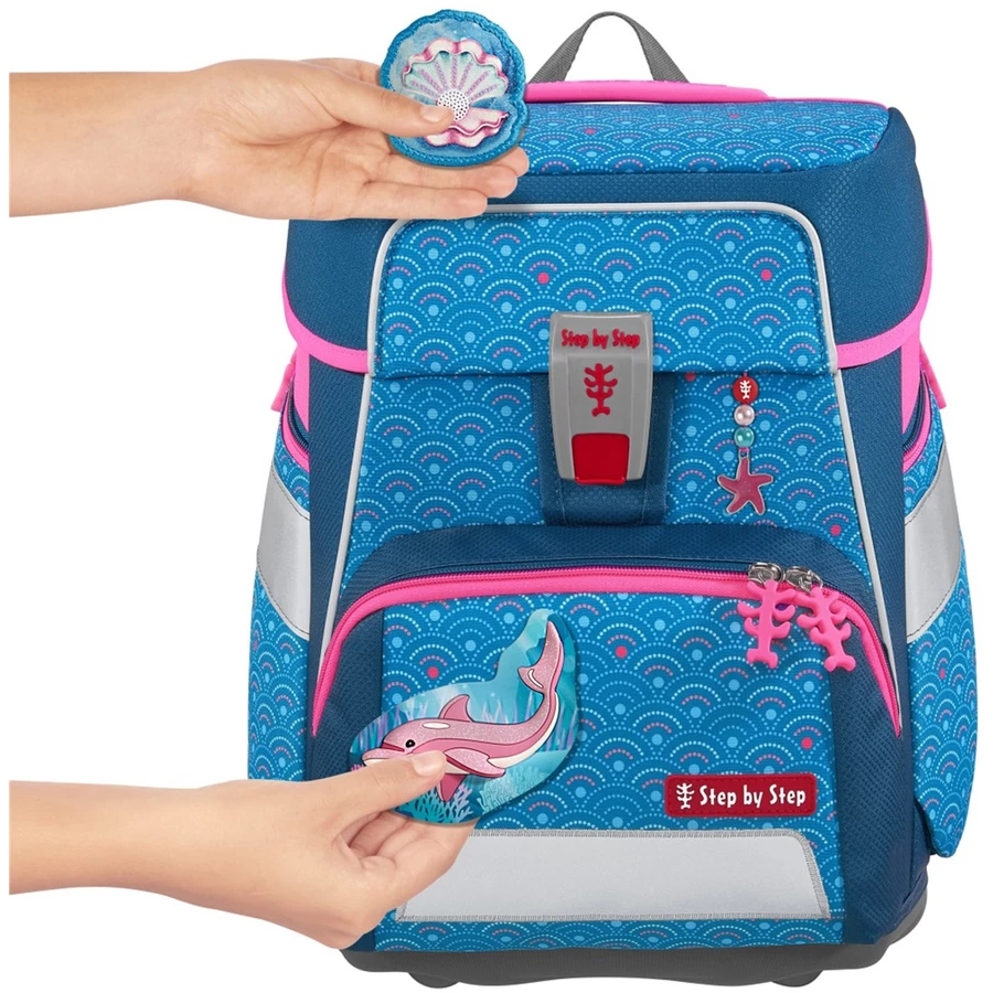 Step by Zubehör-Set Magic Mags Sweet Dolphin Lou