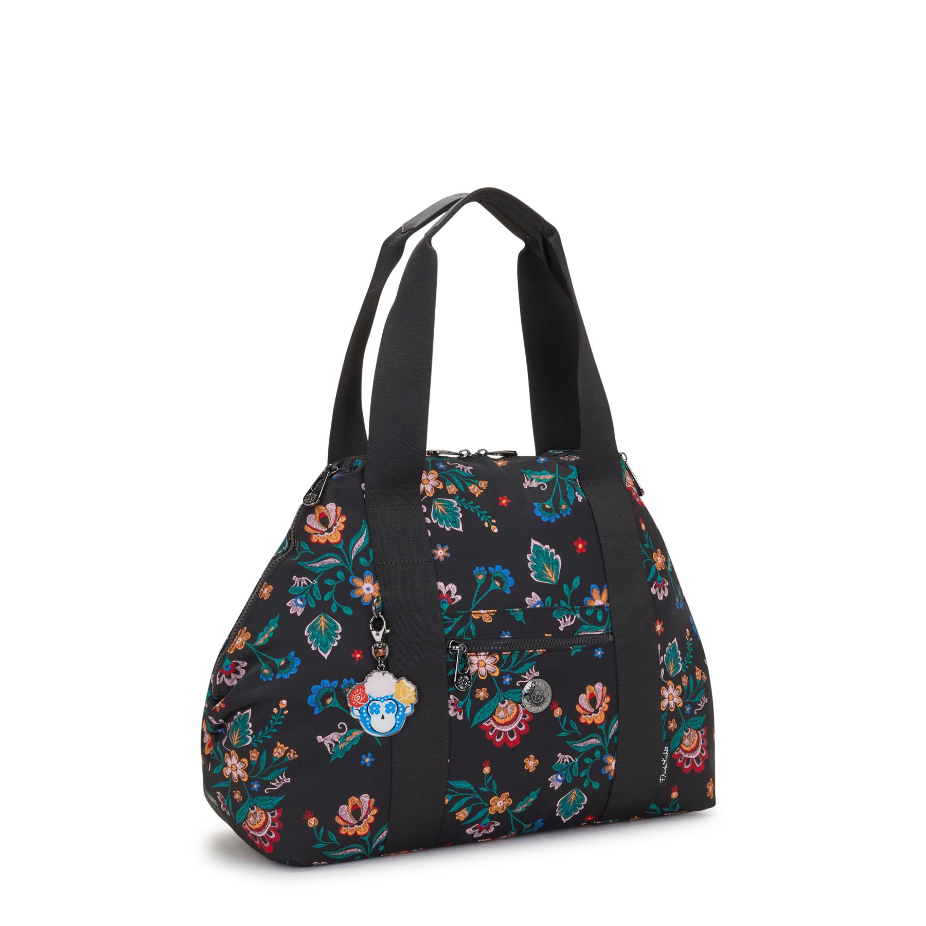 ART M Sac fourre-tout de taille moyenne Frida Kahlo Art - Frida Kahlo Floral