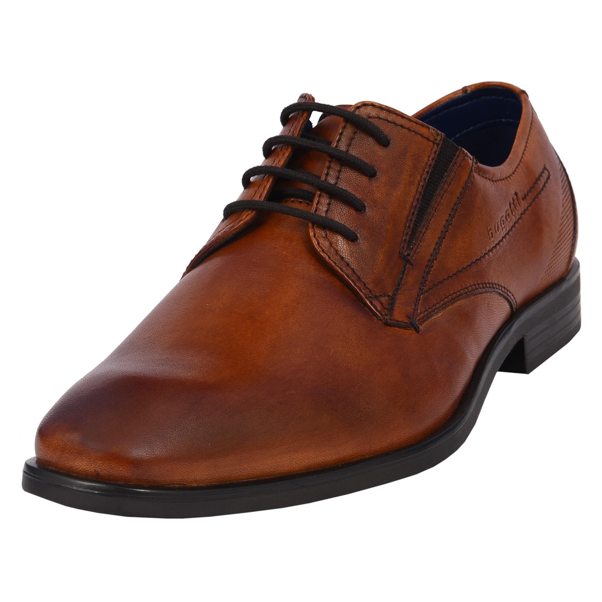 bugatti Schnürschuh  mit Lederinnensohle, Freizeitschuh, Halbschuh, Schnürschuh