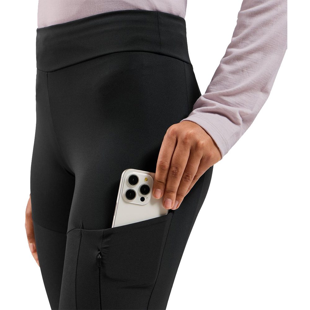 Odlo Ascent Leggings Damen schwarz