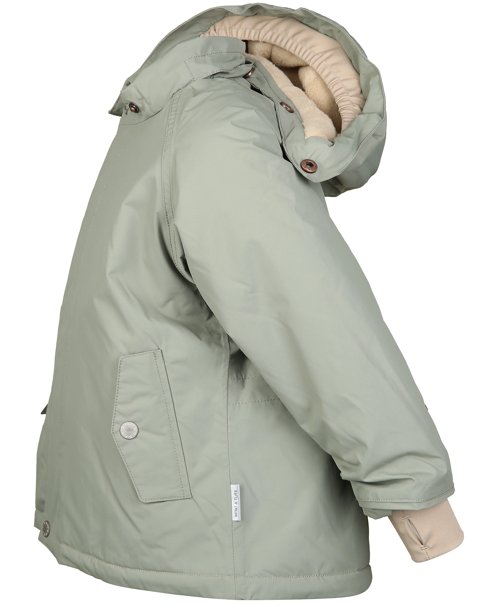 Funktionswinterjacke MATWALLY mit Innenfleece in vert