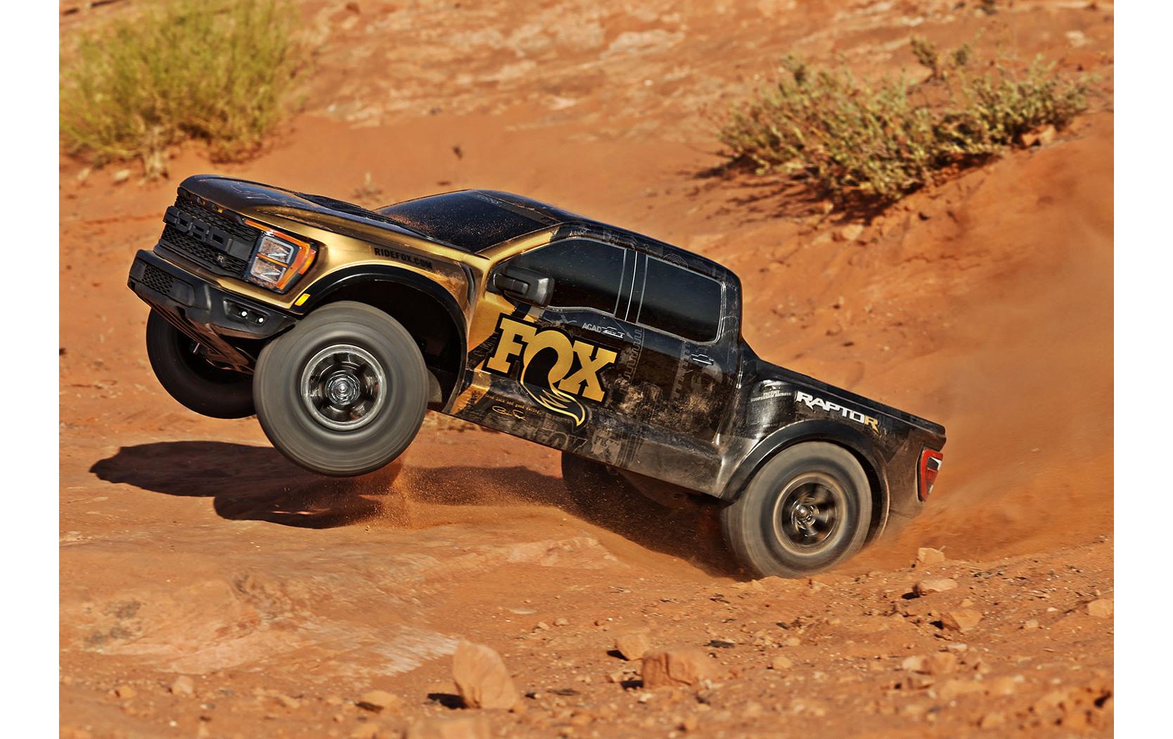 Ford Raptor R 4 x 4 Ultimate ARTR, 1:10 - Braun<br>Detailgetreues Offroad-Scale-Modell mit leistungsstarkem Brushless-Antrieb für ultimative Action