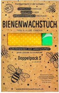 RapNika Bienenwachstuch Doppelpack S