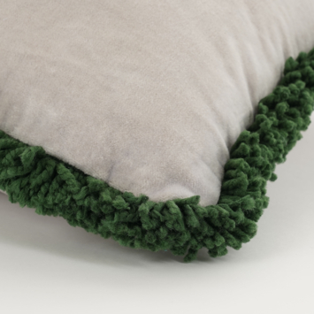 Sierkussen tufted crème - l55xb35xh10cm