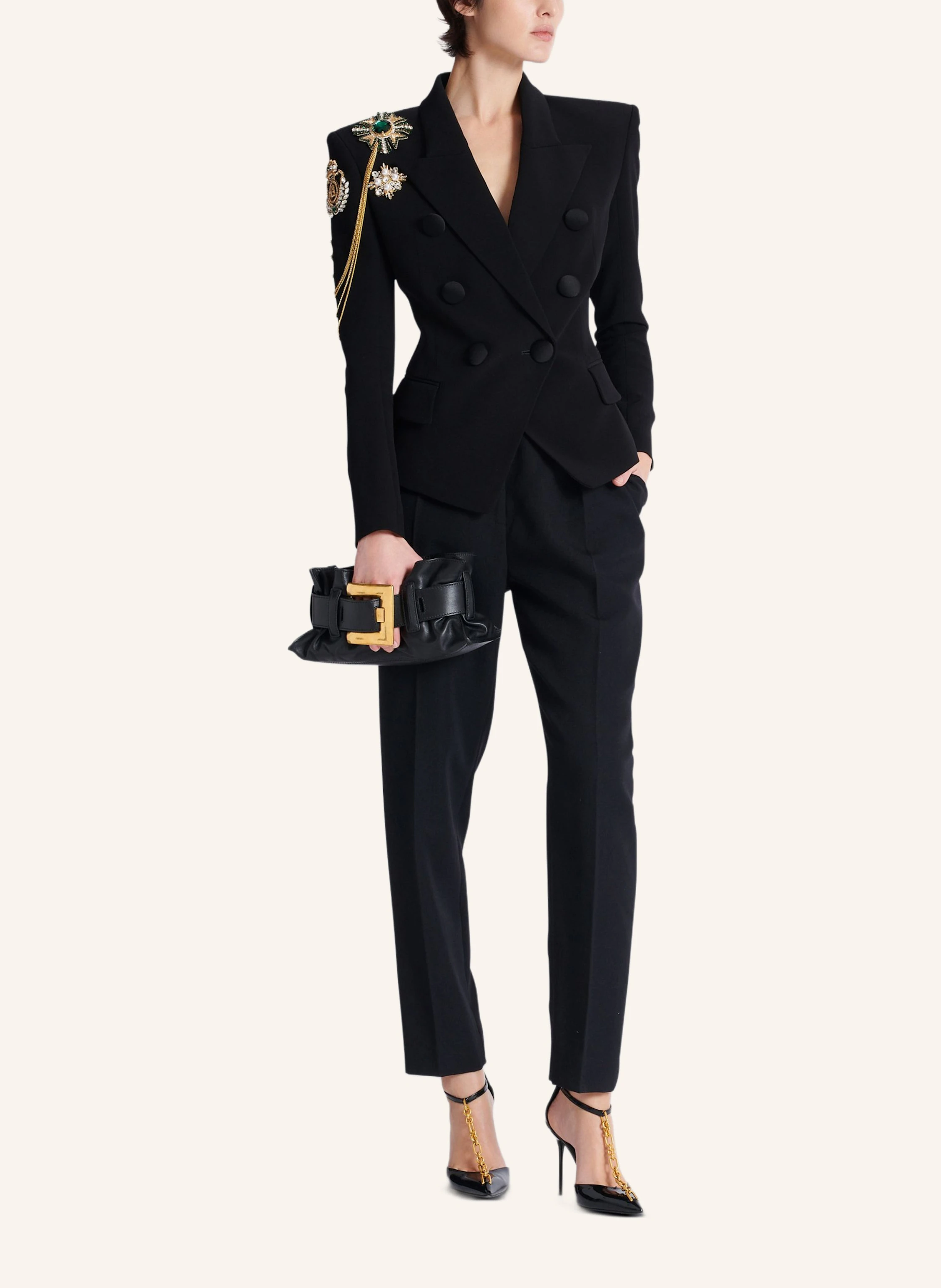 BALMAIN Schultertasche ANTHEM