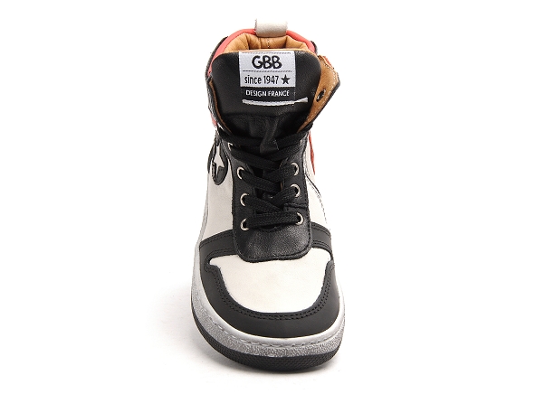 Gbb boots bottine enfant lander blanc