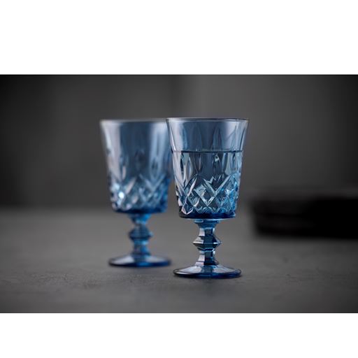 Lyngby Glas Sorrento 4-pak Vinglas, Grøn, 29 cl