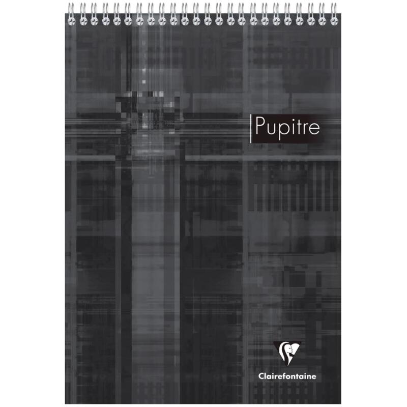 Bloc Pupitre reliure intégrale A4 80 feuilles détachables grands carreaux Couleur aléatoire - Assortis