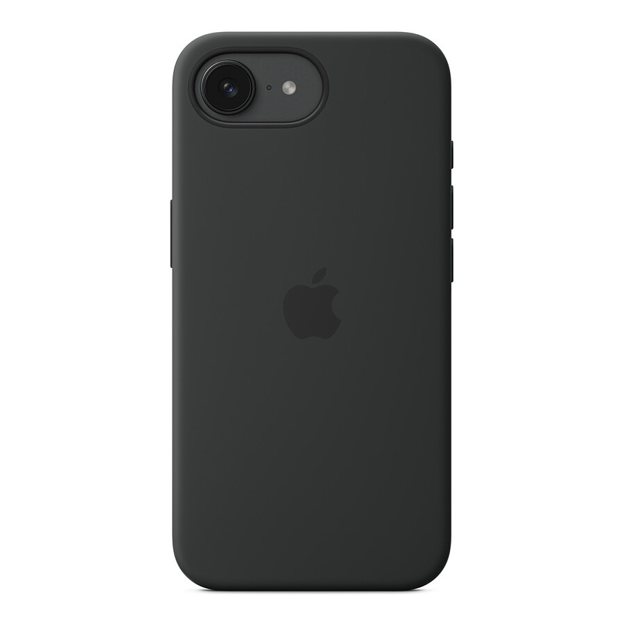 Apple Coque en silicone Noir - iPhone 16e