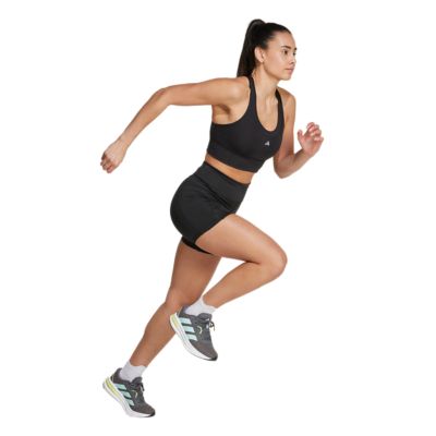 AdidasOwn the Run 3-Stripes 2in1 Shorts - schwarz