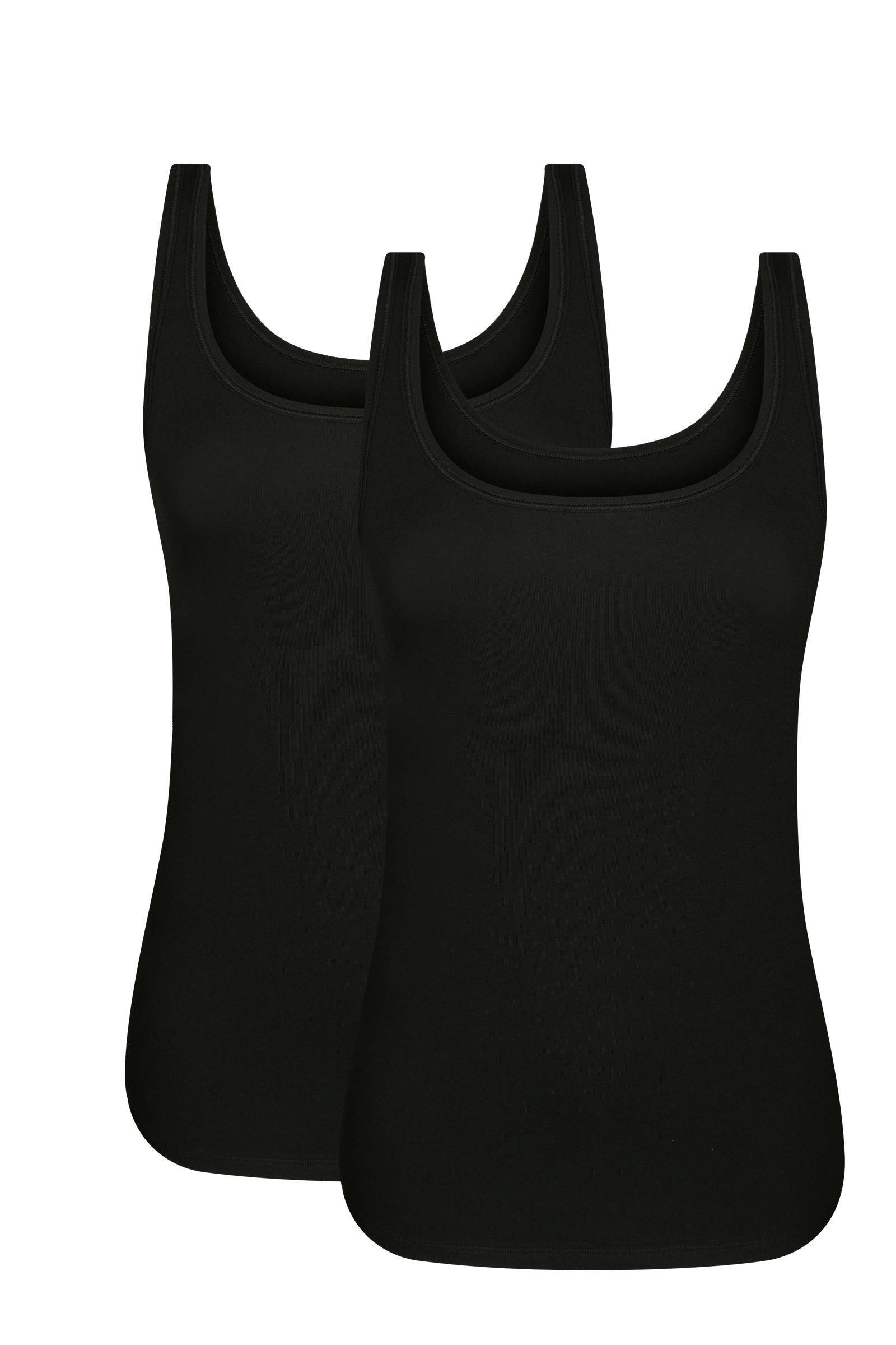 Sassa Mode hemd (set van 2) zwart