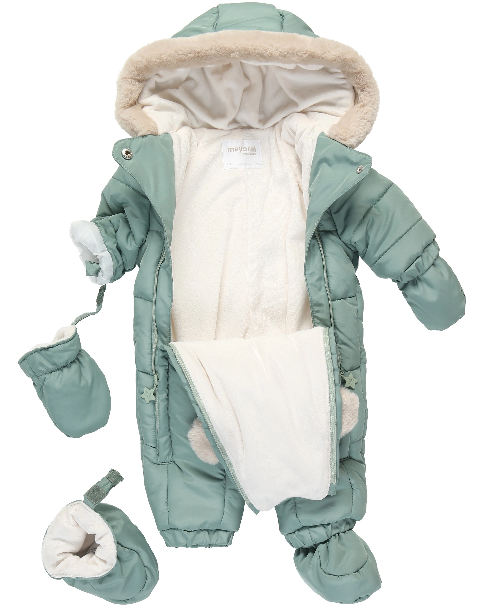 Schneeoverall OSO in mineral