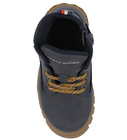 Tommy Hilfiger Stiefel - Lace-Up - Blau