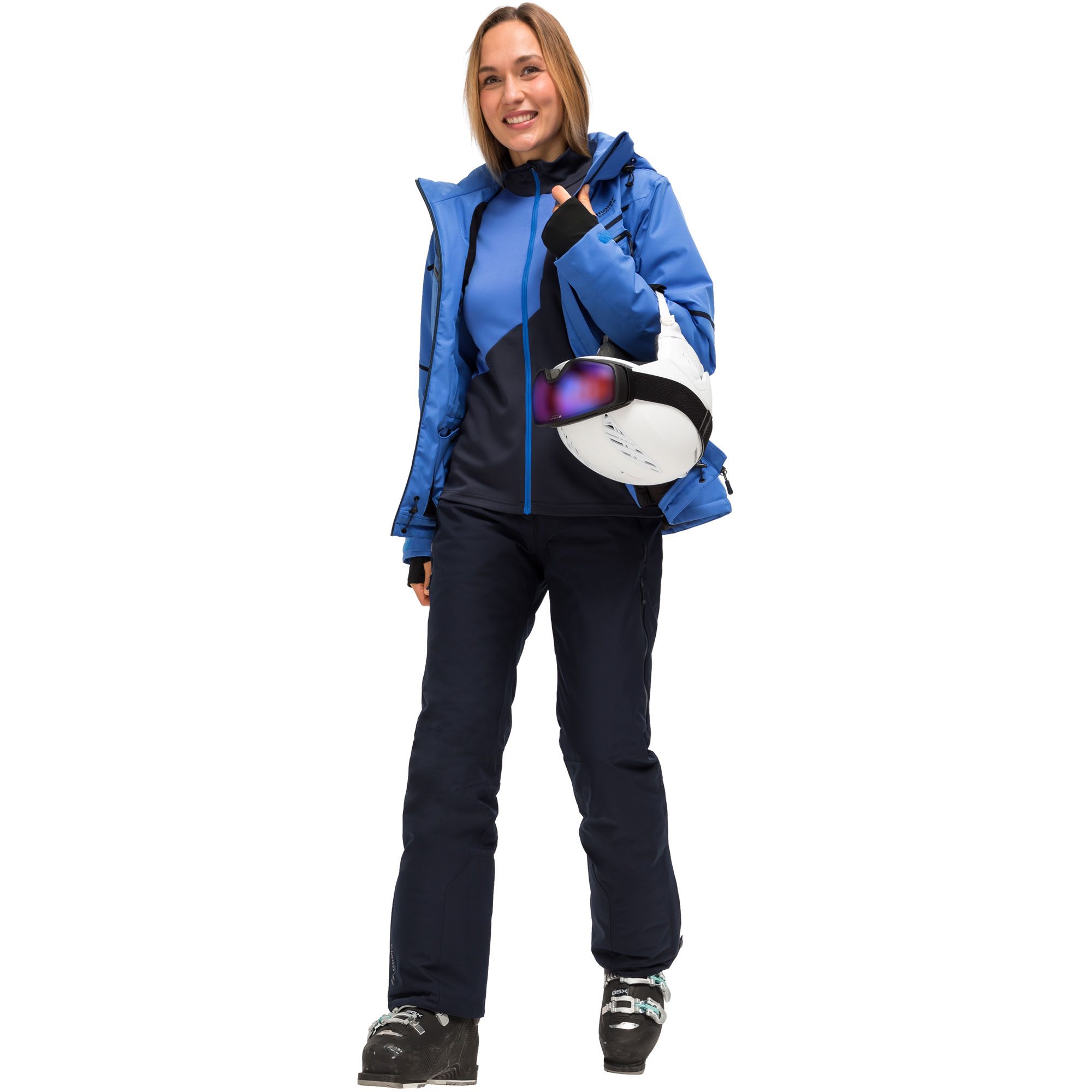 Maier Sports Lunada Skijacke Damen blau