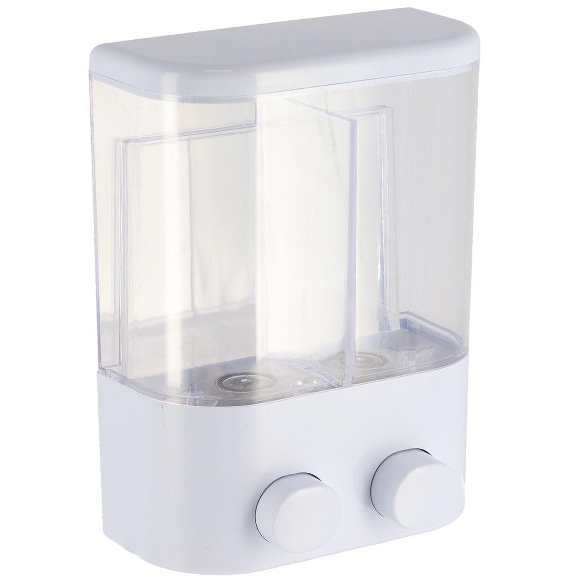 DISTRIBUTEUR A SAVON MURAL A FIXER 700ML BLANC