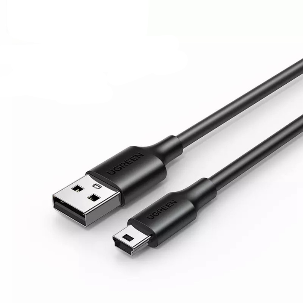 (3m) USB A auf Mini USB Ladekabel Datenkabel - Schwarz