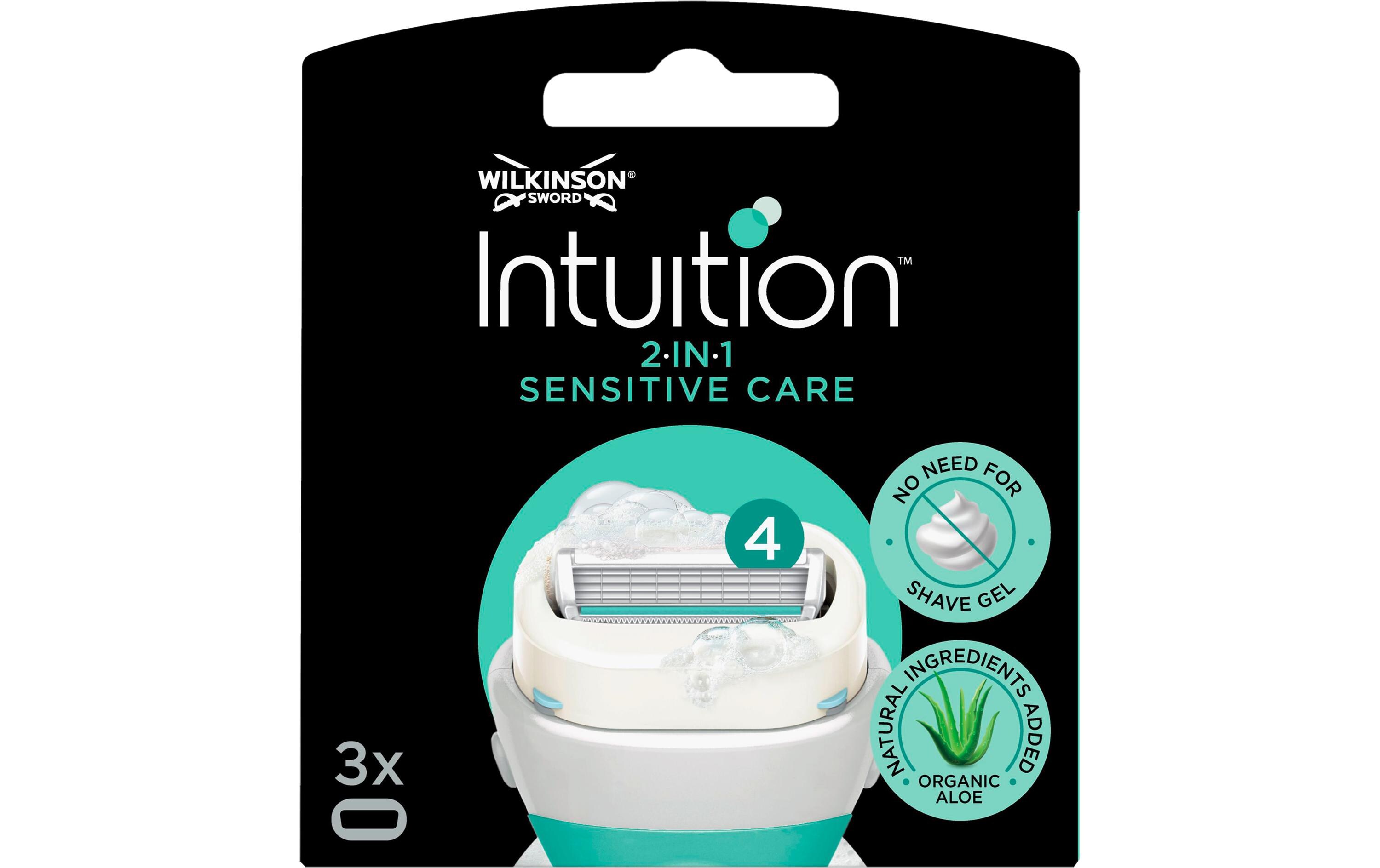 Intuition 3 StückErsatzklingen für Damenrasierer