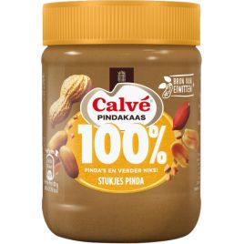 Calve Pindakaas met 100% noten